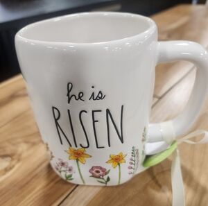 Rae DUNN "he is RISEN" Mug